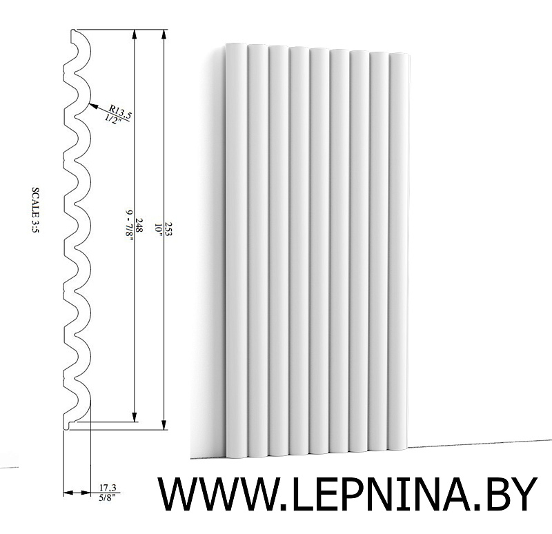 WX218 декоративная панель